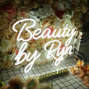 Beauty By Ryn Neon Sign