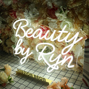 Beauty By Ryn Neon Sign