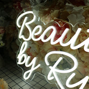 Beauty By Ryn Neon Sign