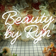 Beauty By Ryn Neon Sign