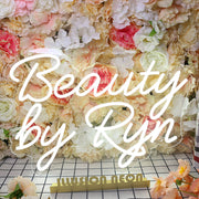 Beauty By Ryn Neon Sign