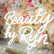 Beauty By Ryn Neon Sign