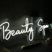 Beauty Spa White Neon Sign