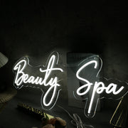 Beauty Spa White Neon Sign