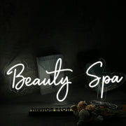 Beauty Spa White Neon Sign