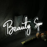 Beauty Spa White Neon Sign