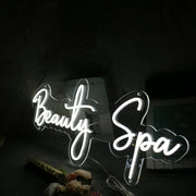 Beauty Spa White Neon Sign