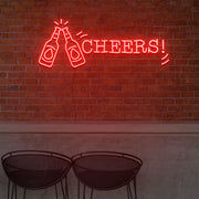 Beer Cheers For Bar Neon Light Signs Custom Neon Sign For Wedding Bar Party Decoration