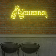 Beer Cheers For Bar Neon Light Signs Custom Neon Sign For Wedding Bar Party Decoration