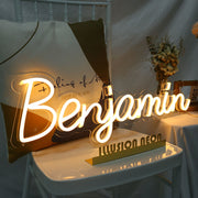 Benjamin Neon Sign