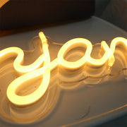 Benjamin Neon Sign