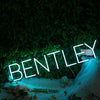 Bentley Blue Neon Sign