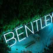 Bentley Blue Neon Sign