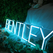 Bentley Blue Neon Sign