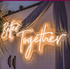 Better Together Neon Wedding Signs