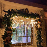 Better Together Wedding Led Neon Sign