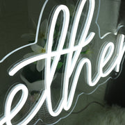 Better Together White Custom Neon Sign