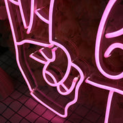 Better Together With Victory Gesture Neon Sign