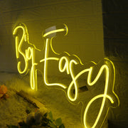 Big Easy Yellow Neon Sign