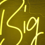 Big Easy Yellow Neon Sign