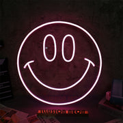 Big Smile Face Neon Sign