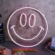 Big Smile Face Neon Sign