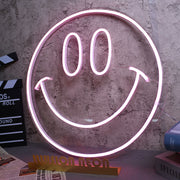 Big Smile Face Neon Sign