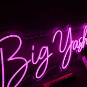 Big Yash Pink Neon Sign