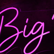 Big Yash Pink Neon Sign