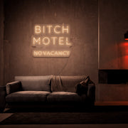 Bitch Motel Neon Sign