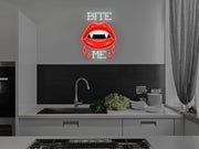 Bite Me Neon Sign