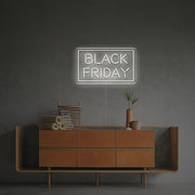 Black Friday With Tangle LED Neon Sign