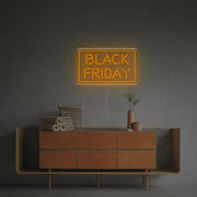 Black Friday With Tangle LED Neon Sign