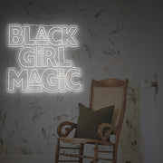 Black Girl Magic LED Neon Sign