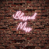 Blessed Mess Neon Sign