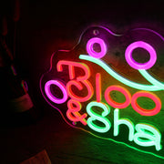 Bloom And Share Neon Sign