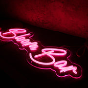 Bloom Bar Red Neon Sign