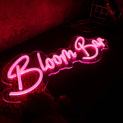 Bloom Bar Red Neon Sign