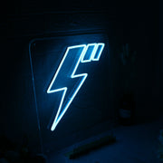 Blue Flash Custom Neon Sign