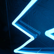 Blue Flash Custom Neon Sign