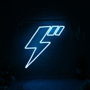 Blue Flash Custom Neon Sign