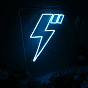 Blue Flash Custom Neon Sign