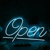 Blue Open LED Neon Sign