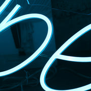 Blue Open LED Neon Sign