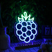 Blueberry Custom Neon Sign