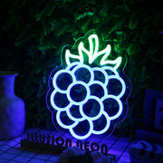 Blueberry Custom Neon Sign