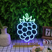 Blueberry Custom Neon Sign