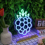 Blueberry Custom Neon Sign