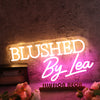 Blushed By Lea Custom Neon Sign