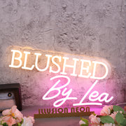 Blushed By Lea Custom Neon Sign